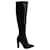 Gianvito Rossi Kerolyn 85 Knee High Boots in Black Leather   ref.730475
