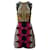 Vestido tubo sin mangas con estampado de fular de Valentino en viscosa multicolor Impresión de pitón Fibra de celulosa  ref.730481