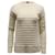 Theory Novelty Stripe Sweater aus beigem Kaschmir Wolle  ref.730518