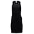 Vestido tubo con diseño de aberturas en nailon negro de Alexander Wang Nylon  ref.730544