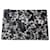 Givenchy Floral Print Zip Beuteltasche aus schwarzem Leder  ref.730546