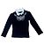 Ermanno Scervino pullover with removable collar and crystals