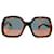 Gucci occhiali da sole Marrone Plastica  ref.731100