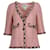 Chanel Pink Bouclé Mini Dress & Jacket Ensemble  ref.731263