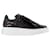 Oversized Sneakers - Alexander Mcqueen - Black/White - Leather Multiple colors  ref.731868