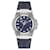 Versace Greca Reaction Leather Watch Silvery Metallic  ref.731905