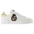 Portofino Sneakers - Dolce & Gabbana - White/Gold - Alligator Leather  ref.731962