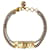 Graffiti Bracelet - Alexander Mcqueen - Antic Gold - Metal Pink  ref.732104