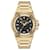 Relógio com pulseira Versace Greca Reaction Dourado Metálico  ref.732109