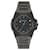 Relógio com pulseira Versace Greca Reaction Preto  ref.732148