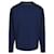 Palm Angels Long Sleeve Logo T-Shirt Blue Cotton  ref.732179