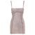 Off White Off-White Laundry Fleece Mini Dress