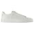B Court Sneakers - Balmain - White - Leather  ref.732499