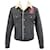 Gucci-Jacke aus grauem Denim und Kunstpelzfutter und -kragen Baumwolle  ref.732576