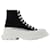Tread Sneakers - Alexander Mcqueen -  Black/White - Leather  ref.732590