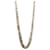 Autre Marque Hervorragende Agatha-Halskette aus Silberstahl  ref.732849