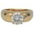 inconnue Yellow gold bangle ring, diamond.  ref.732877