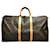 Louis Vuitton Monogram Keepall 55 Brown Cloth  ref.733219