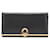Salvatore Ferragamo Gancini Icona Continental Wallet Black Leather Pony-style calfskin  ref.733326