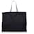 Gucci G Logo Canvas Tote Bag with Pouch 123430 Black Cloth  ref.733433