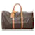 Louis Vuitton Monogram Keepall 50 Sac de voyage en toile M41426 en bon état Marron  ref.733491