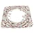 Gucci Schal mit Blumendruck Weiß Baumwolle  ref.733508