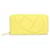 Hermès Hermes Evelyn Bifold Long Wallet Leather Long Wallet in Very Good Condition Yellow  ref.733693