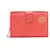 Chanel Geldbörse aus Leder mit Kamelien-Print Rot Kalbähnliches Kalb  ref.733768