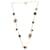 Louis Vuitton Crystal, Resin, & Wood LV Ball Charm Necklace Multiple colors Plastic  ref.733833