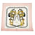 Hermès Foulard en soie Brides de Gala Toile Rose  ref.733845