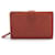 Bottega Veneta Kompaktes Portemonnaie aus Intrecciato-Leder Rot Kalbähnliches Kalb  ref.733880