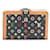 Carteira curta de couro multicolorida Monograma Louis Vuitton em boas condições Multicor  ref.734115