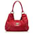 Prada Suede Leather Shoulder Bag Red  ref.734193