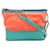 Chanel Colorblock Gabrielle Shoulder Bag Suede Shoulder Bag in Excellent condition Orange  ref.734249