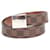 Louis Vuitton Cintura dell'inventore di Damier Ebene Marrone Tela  ref.734376