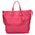 Bolso de hombro Prada Vitello Daino de cuero en buen estado Rosa  ref.734451