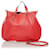 Gucci Abbey Leather Shoulder Bag 268641 Red  ref.734493