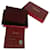 Cartier Purses, wallets, cases Dark red Patent leather  ref.734913