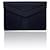 Yves Saint Laurent Borsa pochette vintage in raso nero Tela  ref.734962