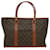 Louis Vuitton Sac Weekend Brown Cloth  ref.735255