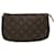 Louis Vuitton Pochette Accessoires Brown Cloth  ref.735258