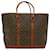 Louis Vuitton Sac Weekend Brown Cloth  ref.735287