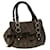 Christian Dior Trotter Canvas Hand Bag Brown Auth am3391 Cloth  ref.735747