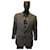 Burberry Herringbone Wool Jacket Black White  ref.735799