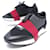 Sneaker da corsa per corridori Balenciaga 38 Scarpe in pelle nera Nero  ref.736074