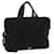 PRADA Hand Bag Nylon Black Auth ro617  ref.736251
