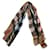 Women's Burberry modal scarf, cashmere and silk with check pattern 200x90cm Beige  ref.736529