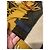 Sciarpa Burberry extra lunga in cashmere con frange a mezzo mega check 310X22cm Giallo - vista 3