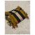 Sciarpa Burberry extra lunga in cashmere con frange a mezzo mega check 310X22cm Giallo - vista 6