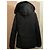Autre Marque Cappotto Ontario Men Nero con Cappuccio in Vera Pelliccia - vista 3